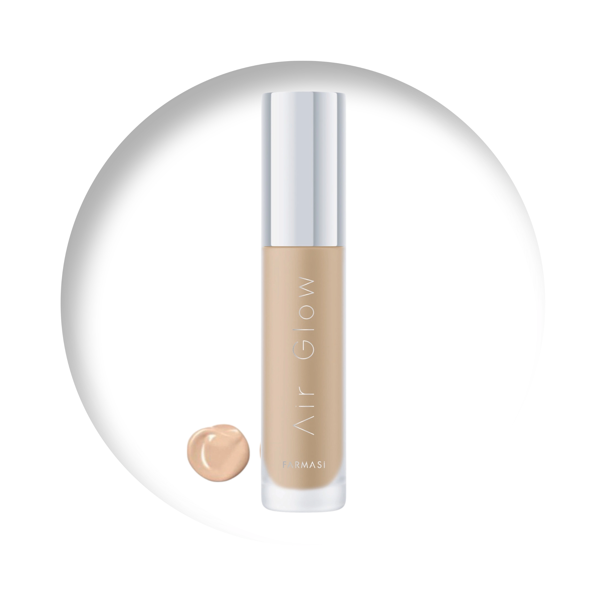 Air Glow Foundation C02 Farmasi 30ml