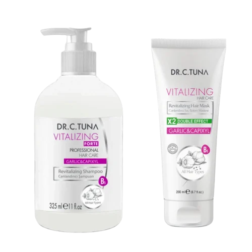 مجموعة vitalizing للشعر مضاد للتكسر و التساقط دكتور سي تونا