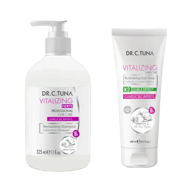 PACK VITALIZING مجموعة vitalizing للشعر مضاد للتكسر و التساقط دكتور سي تونا